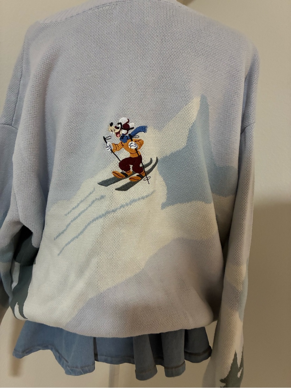 Disney Light Blue Mickey Ski Sweater 💙❄️ - Picture 2 of 5